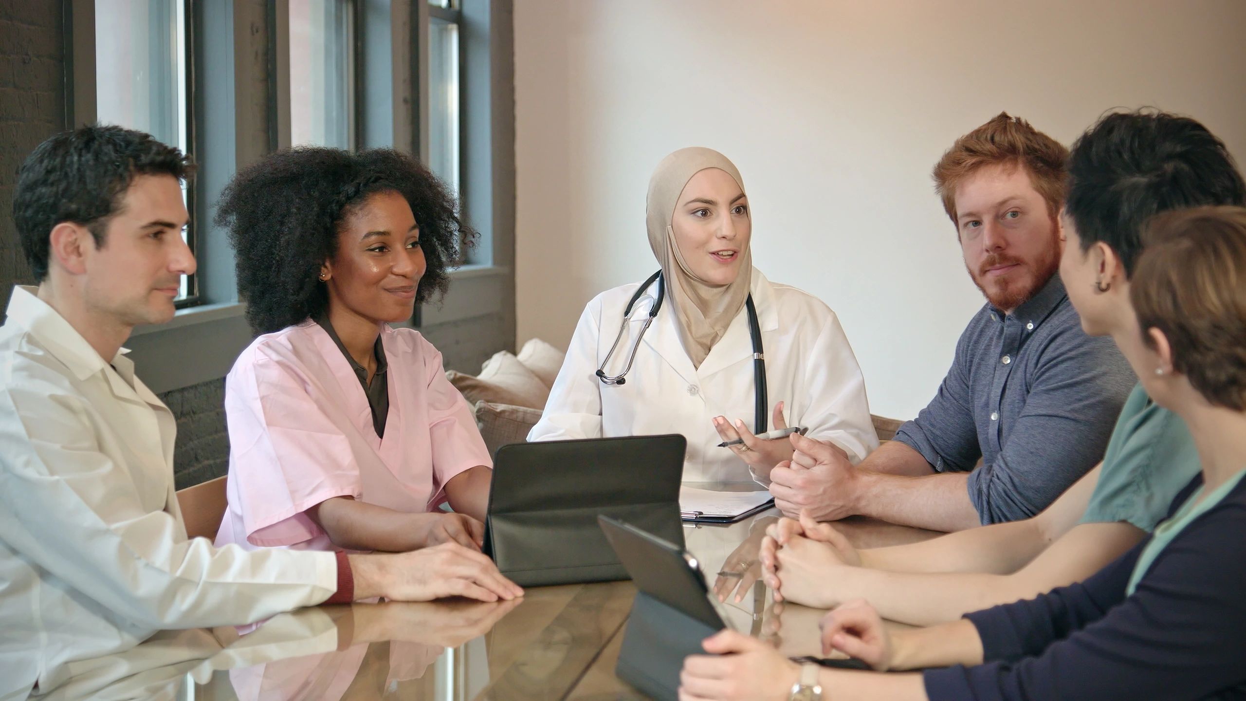 Veterinary leadership team meeting